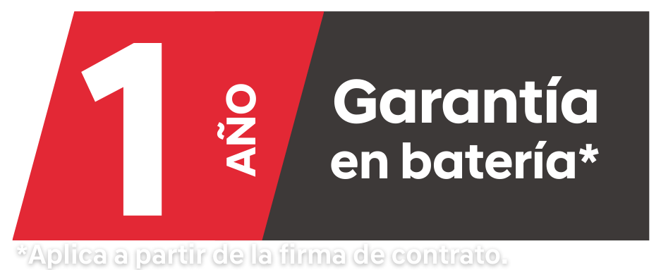 Garantía en batería